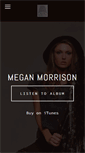 Mobile Screenshot of meganmorrisonmusic.com